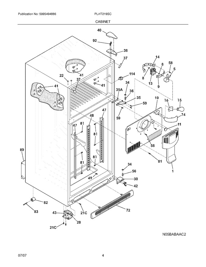 Diagram for PLHT219SCBA