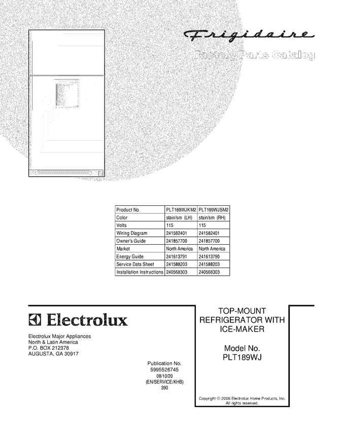 Diagram for PLT189WJSM2