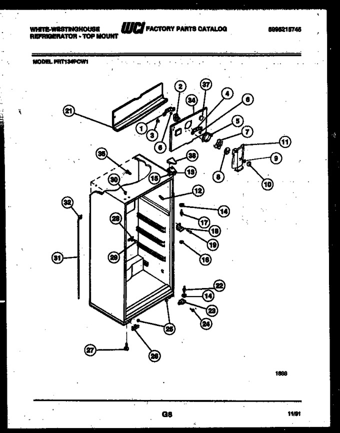 Diagram for PRT134PCD1