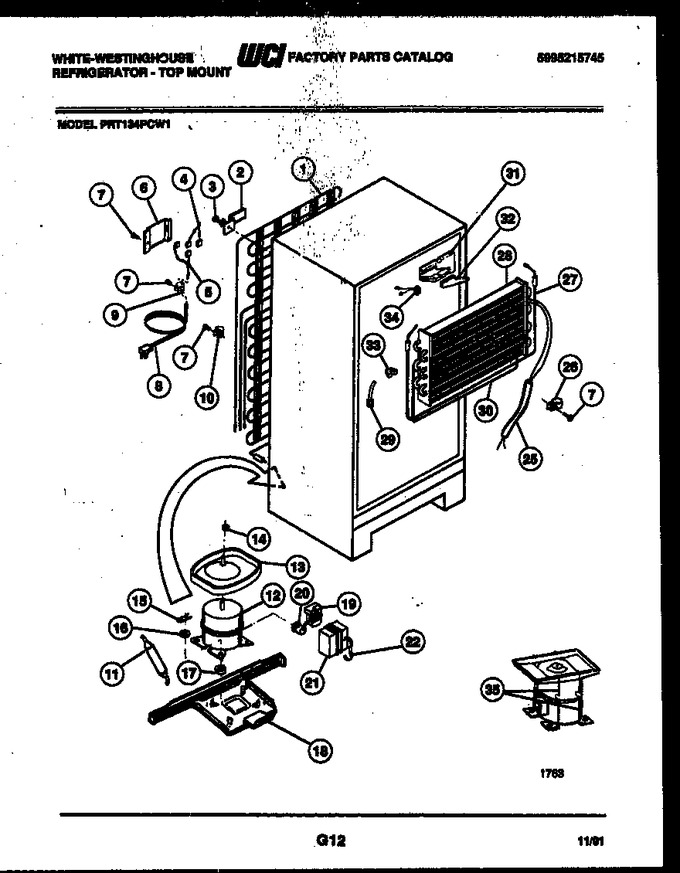 Diagram for PRT134PCH1