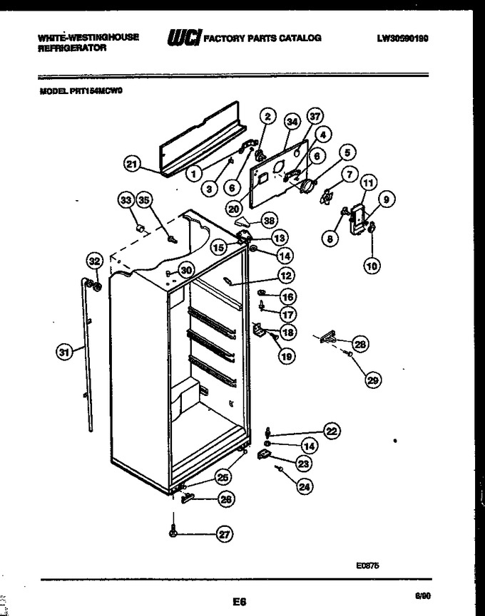 Diagram for PRT154MCH0