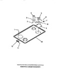 Diagram for 08 - Cook Top, Surface Units, Pans