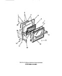 Diagram for 08 - Oven Door Panels