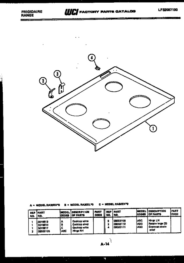 Diagram for RA30EH0