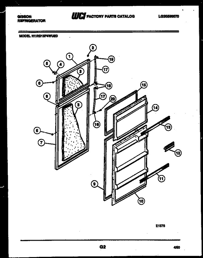 Diagram for RT15F4WU2D