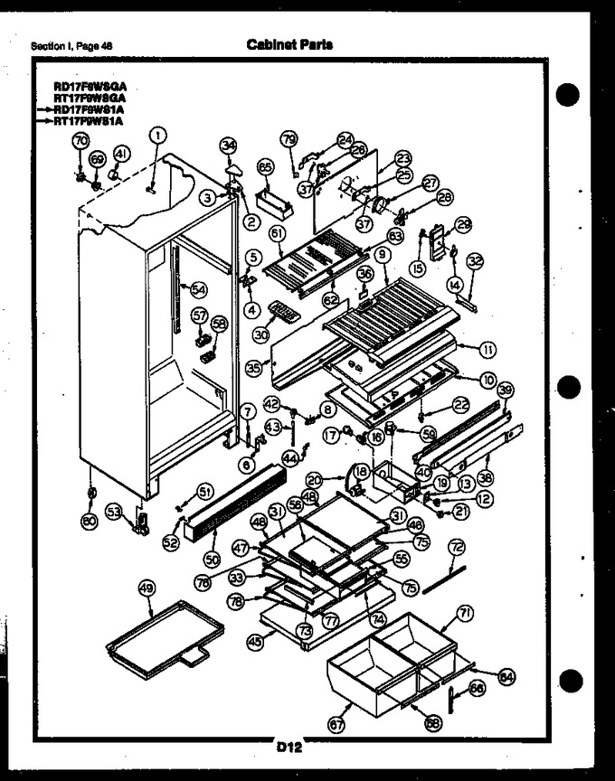 Diagram for RD17F9WSGA