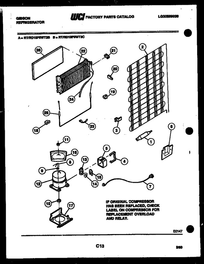 Diagram for RD19F9WT3B