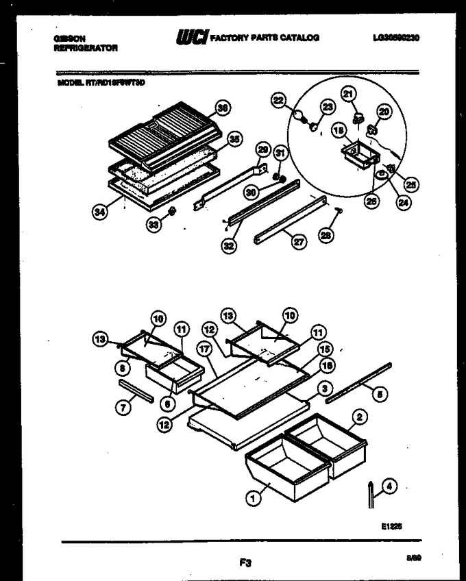 Diagram for RD19F9WT3D