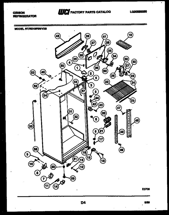 Diagram for RT19F9WV3B