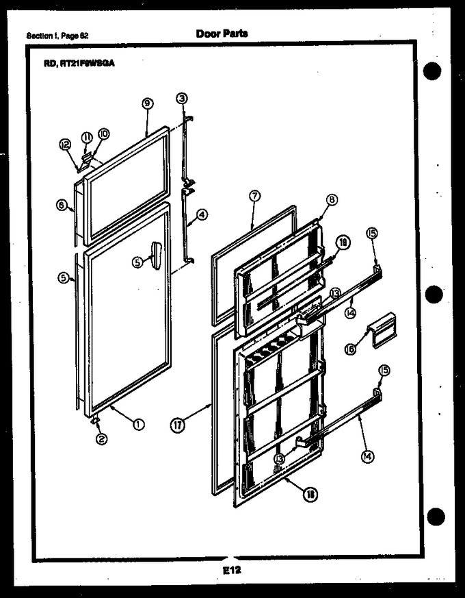 Diagram for RT21F9WSGA