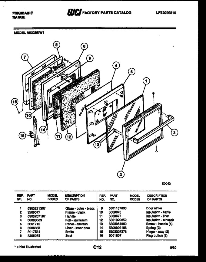 Diagram for RE32BNW1