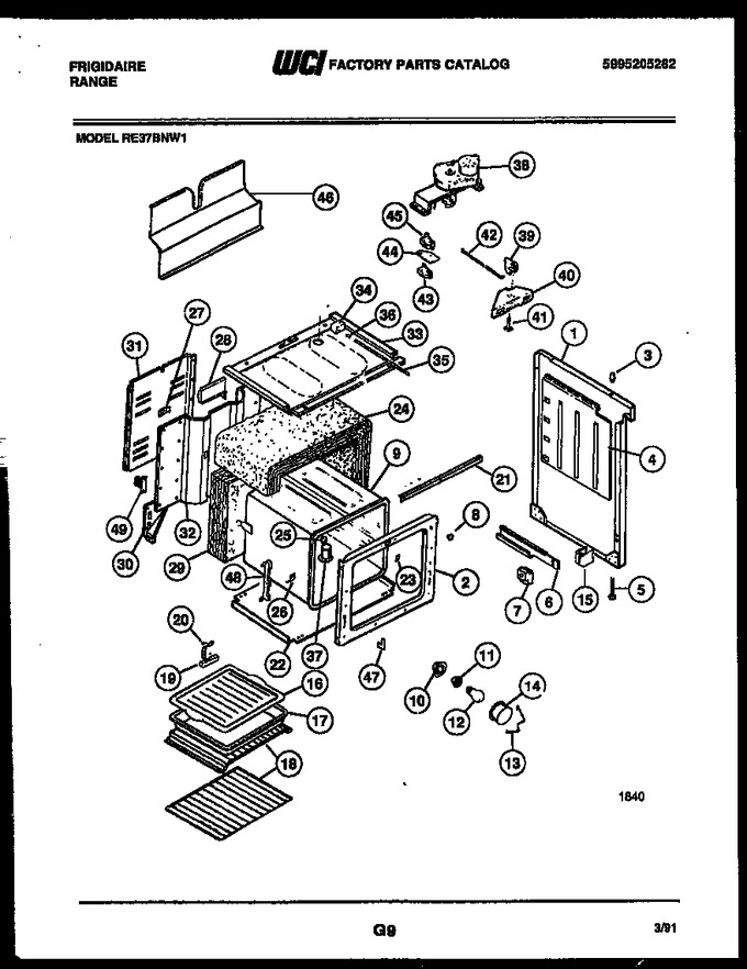 Diagram for RE37BNW1