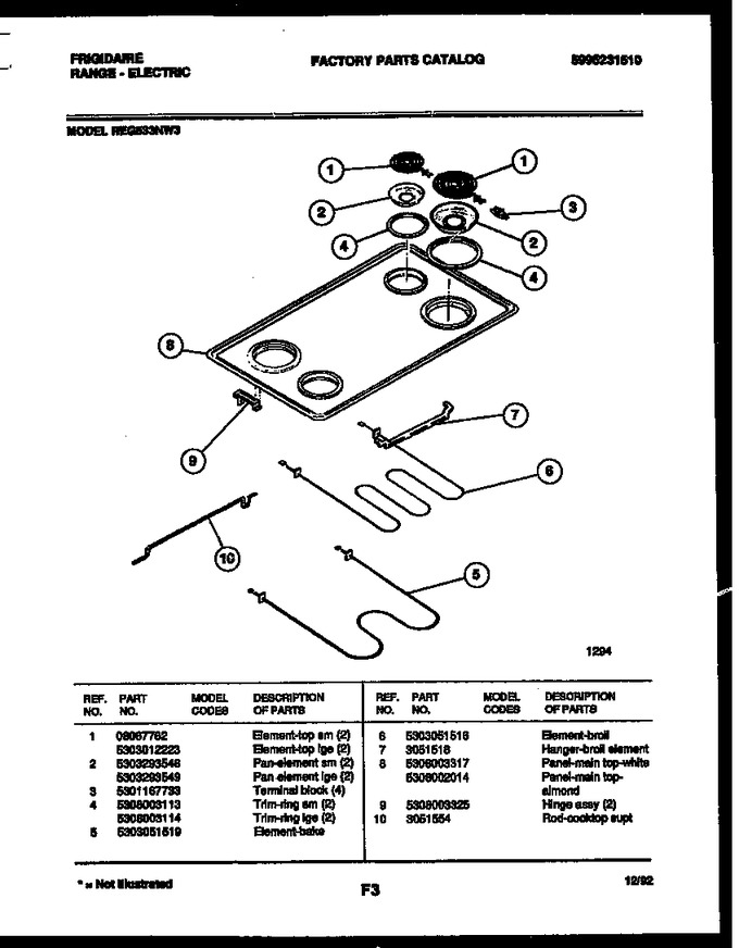 Diagram for REG533NW3