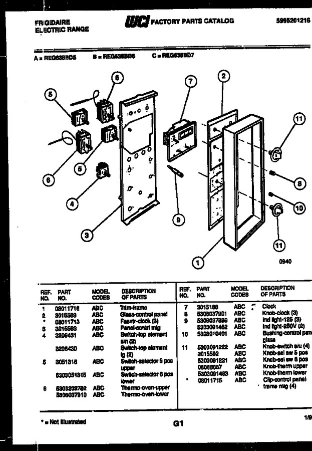 Diagram for REG638BDW6