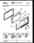 Diagram for 05 - Upper Oven Door Parts