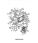 Diagram for 09 - Oven Liner, Heating Elements, Panel