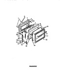 Diagram for 08 - Oven Door, Panels (lower Oven Door)