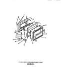 Diagram for 06 - Oven Door, Panels