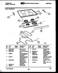 Diagram for 06 - Cooktop And Broiler Parts