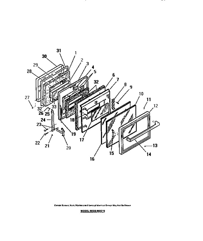 Diagram for REGS36BCW0