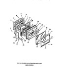 Diagram for 04 - Oven Door Panels