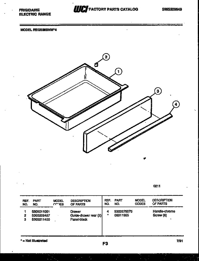 Diagram for REGS38BNW4