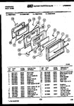 Diagram for 02 - Lower Oven Door Parts