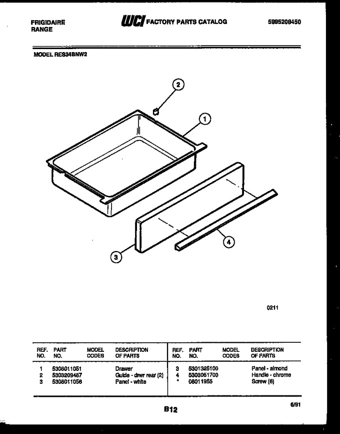 Diagram for RES34BNW2