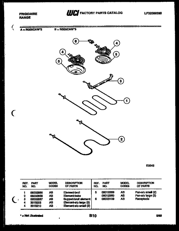 Diagram for RG35CAW2