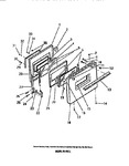 Diagram for 04 - Oven Door Panels