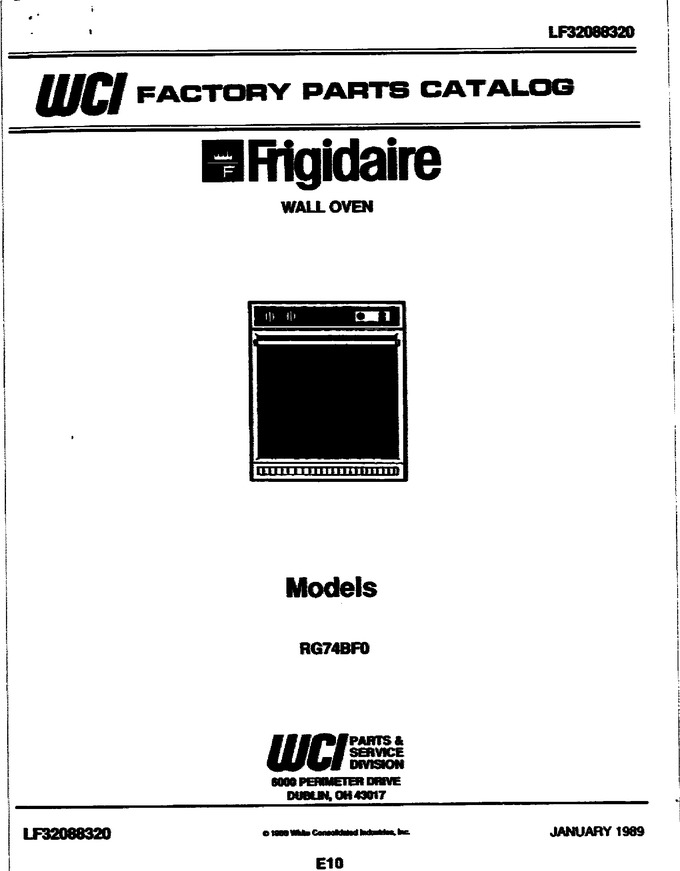 Diagram for RG74BF0