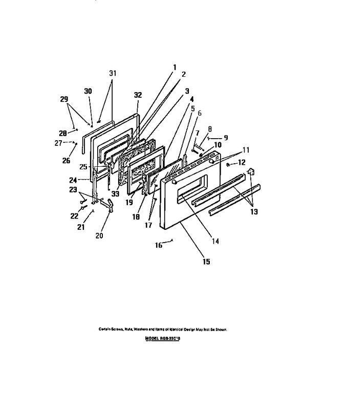 Diagram for RGS35CW0