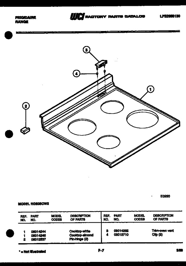 Diagram for RGS35CW2