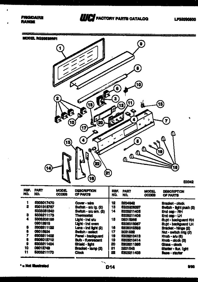 Diagram for RGS36BNW1