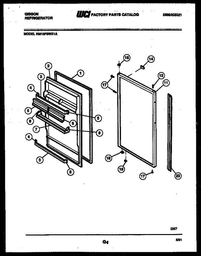 Diagram for RM18F5WX1A