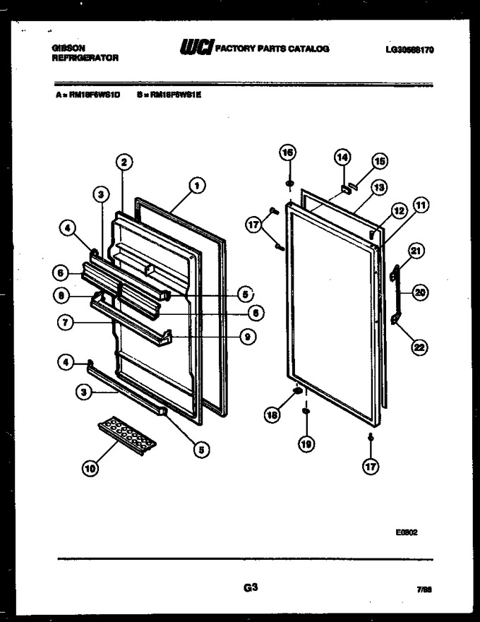 Diagram for RM18F6WS1D