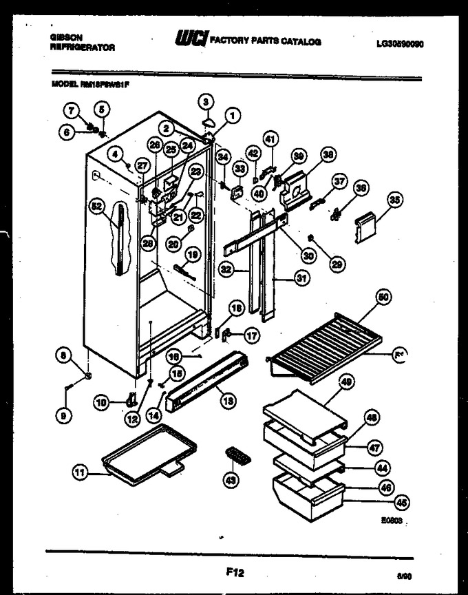 Diagram for RM18F6WS1F