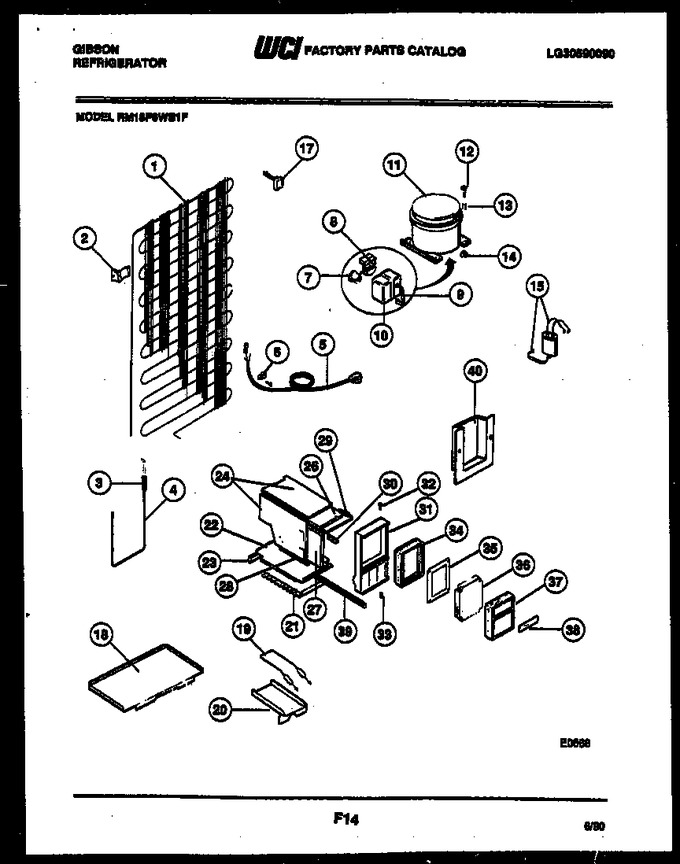 Diagram for RM18F6WS1F