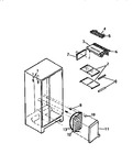 Diagram for 06 - Freezer Shelves, Water Tank