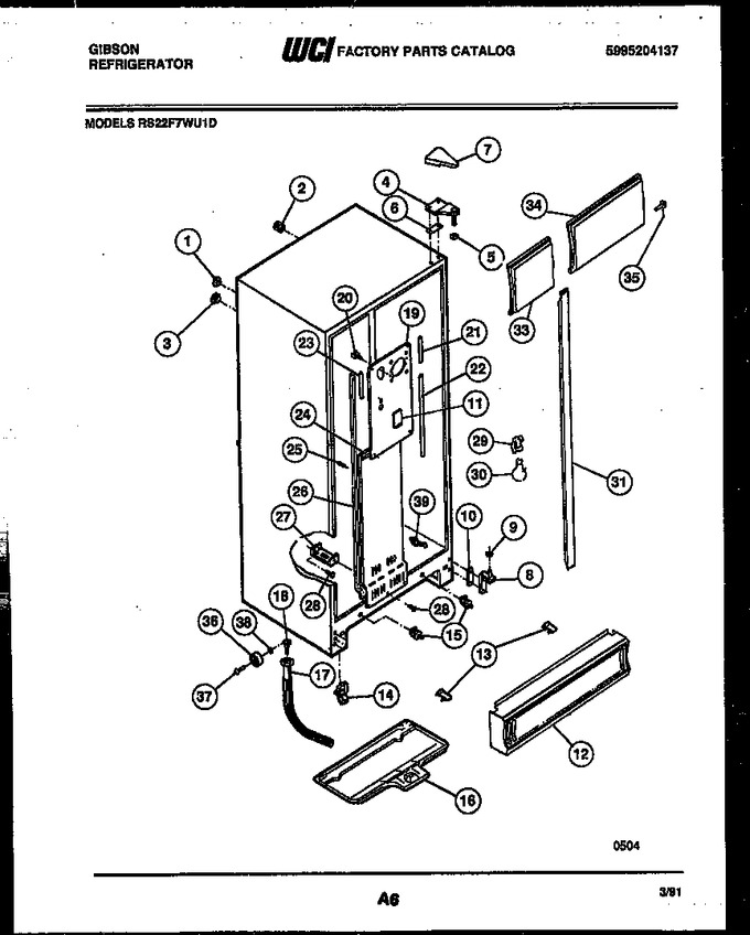 Diagram for RS22F7WU1D