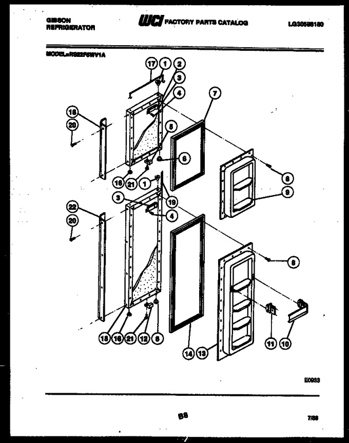 Diagram for RS22F8WV1A