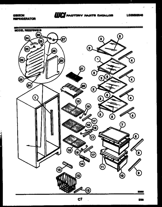 Diagram for RS22F9WS1B