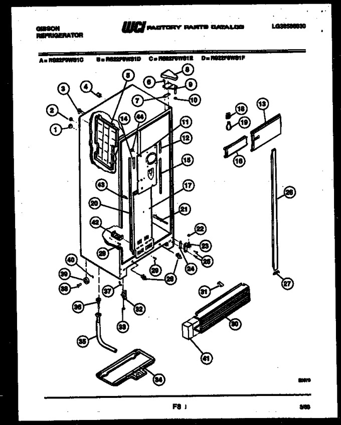 Diagram for RS22F9WS1E