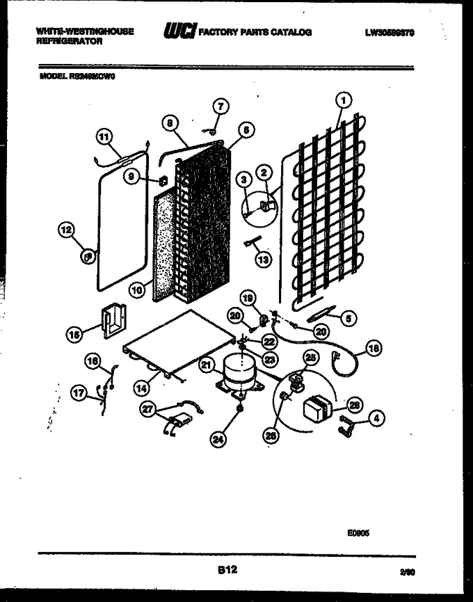 Diagram for RS249MCW0