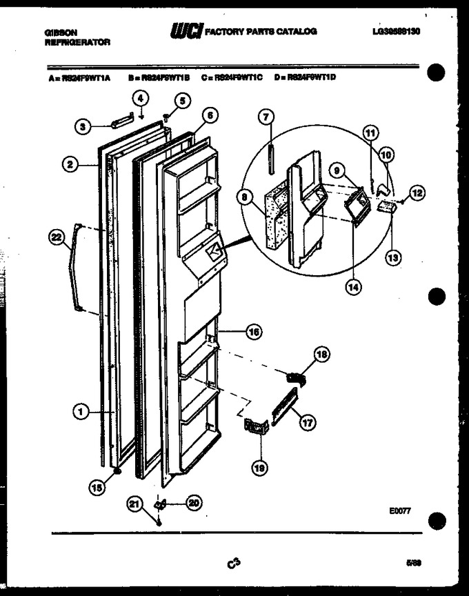 Diagram for RS24F9WT1D