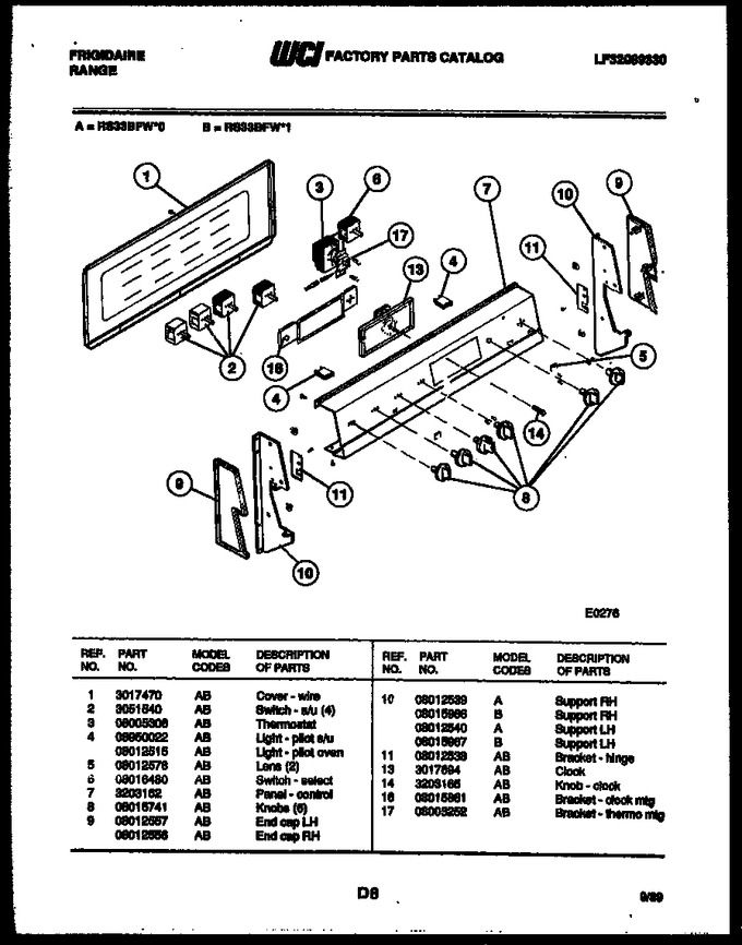 Diagram for RS33BFW0