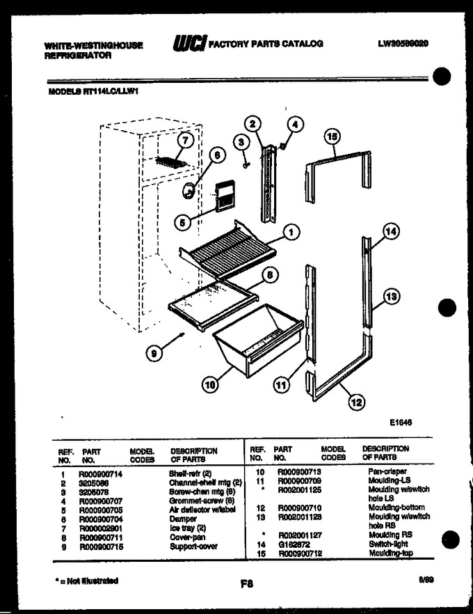 Diagram for RT114LCD1