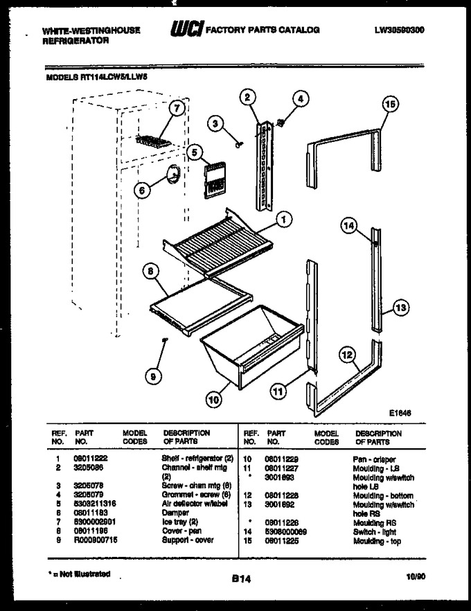 Diagram for RT114LCD5