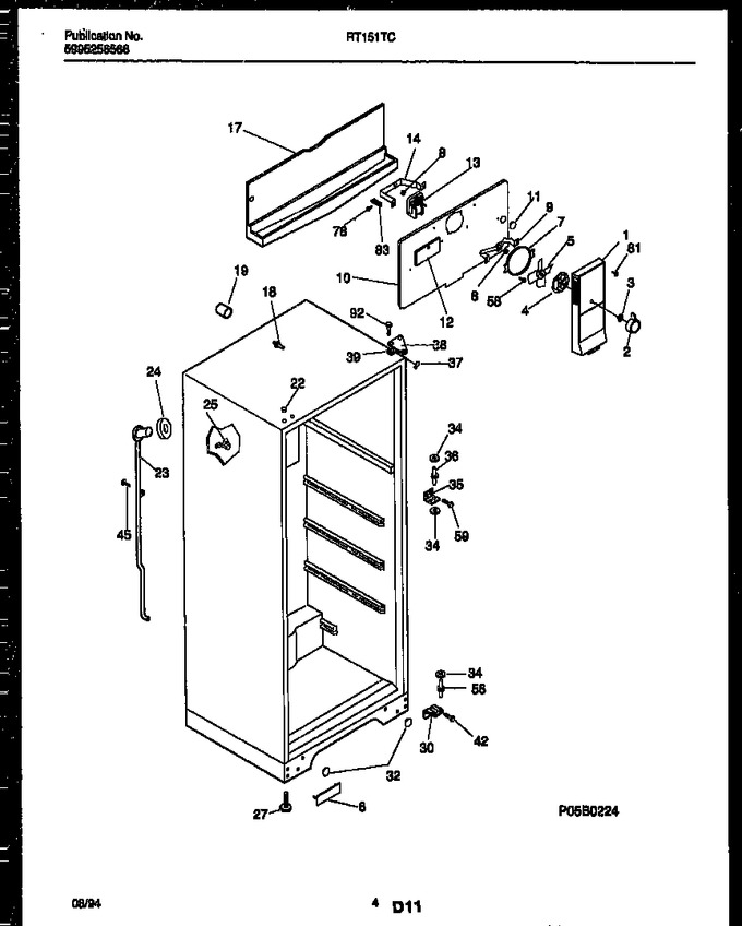 Diagram for RT151TCW0