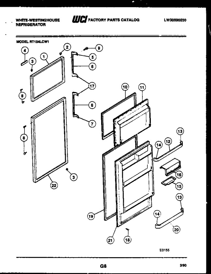 Diagram for RT154LCD1